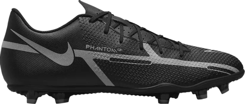 Бутсы Nike Phantom GT2 Club MG 'Black Iron Grey', черный