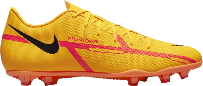 Бутсы Nike Phantom GT2 Club MG 'Laser Orange Bright Crimson', оранжевый