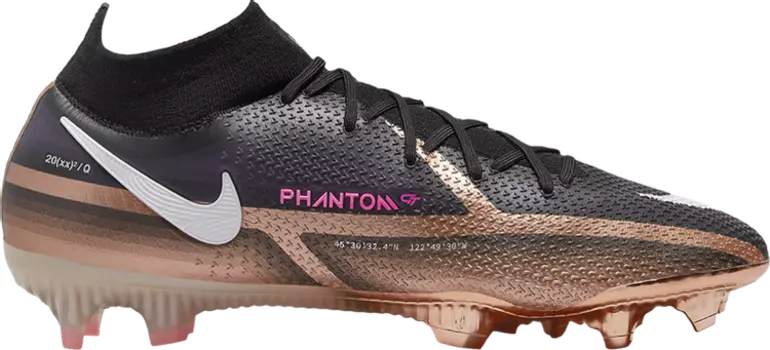 Бутсы Nike Phantom GT2 Elite DF FG 'Generation Pack', золотой