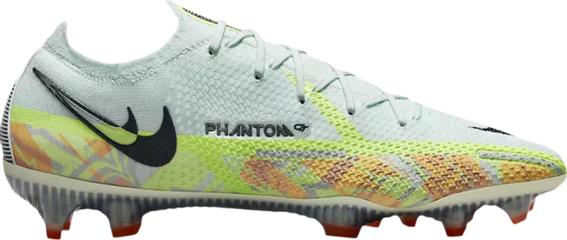 Бутсы Nike Phantom GT2 Elite FG 'Bonded Pack', зеленый
