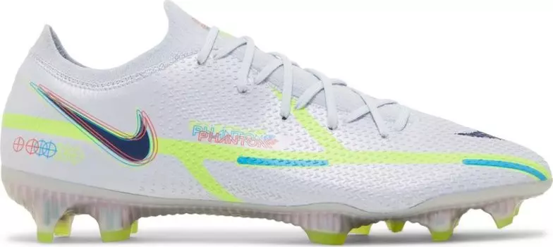 Бутсы Nike Phantom GT2 Elite FG 'Grey Volt', серый