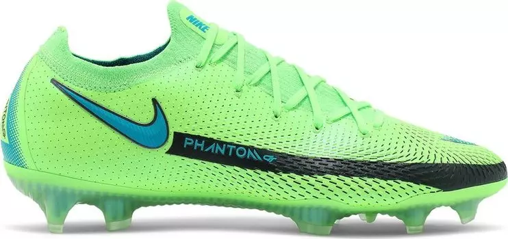 Бутсы Nike Phantom GT Elite FG 'Lime Glow', зеленый