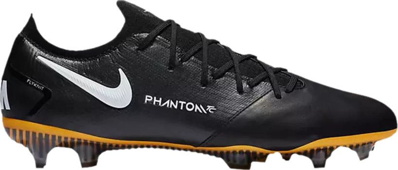 Бутсы Nike Phantom GT Elite Tech Craft FG 'Black Pro Gold', черный