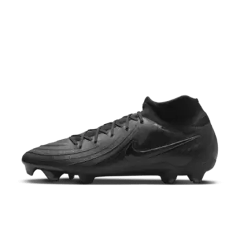 Бутсы Nike Phantom Luna 2 Pro FG High-Top Soccer Cleats, цвет Black/Deep Jungle/Black