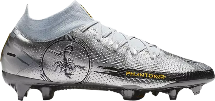Бутсы Nike Phantom Scorpion Elite Dynamic Fit FG 'Secret Tournament Pack', серебряный