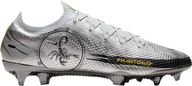 Бутсы Nike Phantom Scorpion Elite FG 'Secret Tournament Pack', серебряный