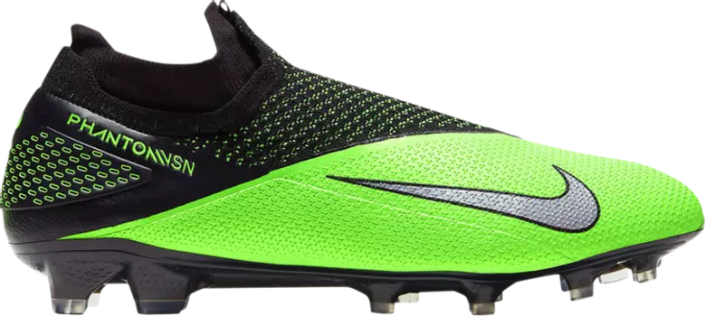 Бутсы Nike Phantom Vision 2 Elite Dynamic Fit FG 'Black Green Strike', черный