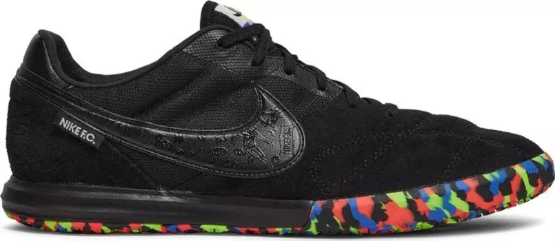 Бутсы Nike Premier 2 Sala IC 'Black Multi Camo', черный