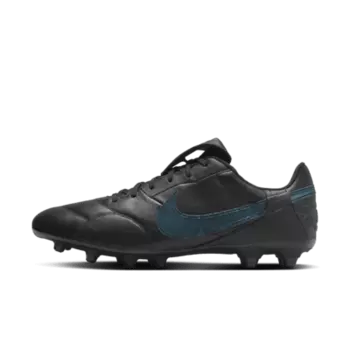 Бутсы Nike Premier 3 FG Low-Top Soccer Cleats, цвет Black/Deep Jungle/Black