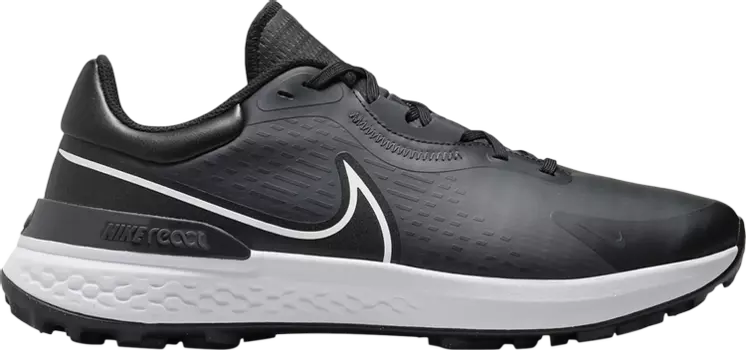 Бутсы Nike React Infinity Pro 2 Wide 'Dark Smoke Grey White', серый