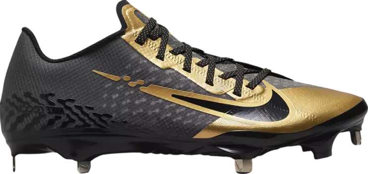 Бутсы Nike React Vapor Ultrafly Elite 4 'Black Metallic Gold', золотой
