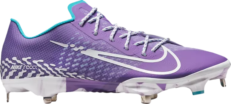 Бутсы Nike React Vapor Ultrafly Elite 4 'Hyper Grape', фиолетовый