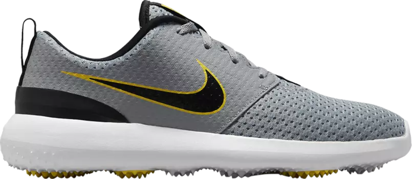 Бутсы Nike Roshe Golf 'Particle Grey Tour Yellow', серый