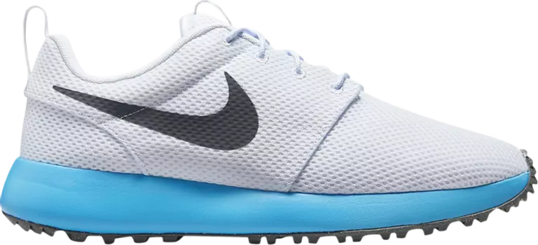 Бутсы Nike Roshe Golf Next Nature 'Grey Blue Lightning', серый