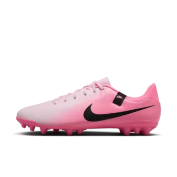 Бутсы Nike Tiempo Legend 10 Academy AG Low-Top Soccer Cleats, цвет Pink Foam/Black