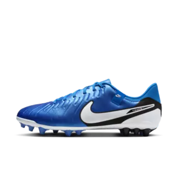 Бутсы Nike Tiempo Legend 10 Academy Artificial-Grass Low-Top Soccer Cleats, цвет Soar/White