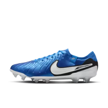 Бутсы Nike Tiempo Legend 10 Elite Firm-Ground Low-Top Soccer Cleats, цвет Soar/White