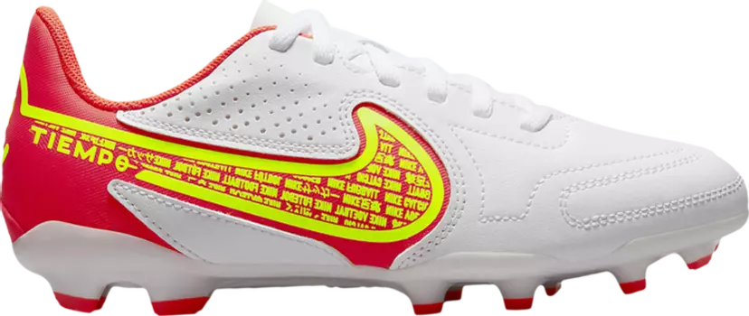 Бутсы Nike Tiempo Legend 9 Club MG GS 'Motivation Pack', белый