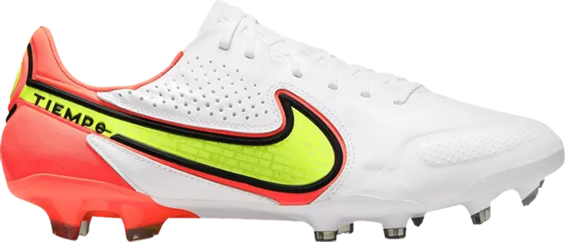 Бутсы Nike Tiempo Legend 9 Elite FG Motivation Pack, белый