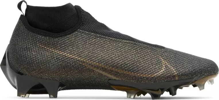 Бутсы Nike Vapor Edge Pro Edge 'Black Metallic Gold', черный