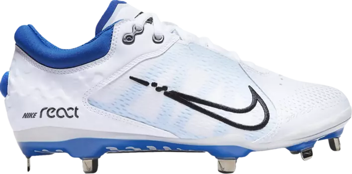 Бутсы Nike Wmns HyperDiamond 4 Elite 'White Game Royal', белый