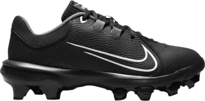 Бутсы Nike Wmns Hyperdiamond 4 Pro MCS 'Black Dark Grey', черный
