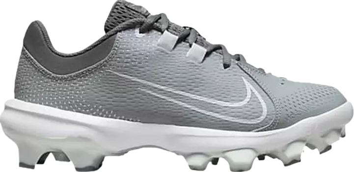 Бутсы Nike Wmns Hyperdiamond 4 Pro MCS 'Wolf Grey White', серый