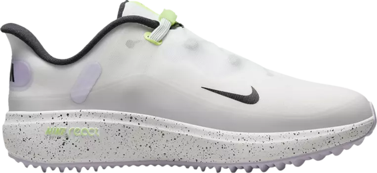 Бутсы Nike Wmns React Ace Tour 'White Photon Dust Speckled', белый