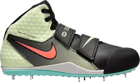Бутсы Nike Zoom Javelin Elite 3 'Barely Volt Hyper Orange', зеленый