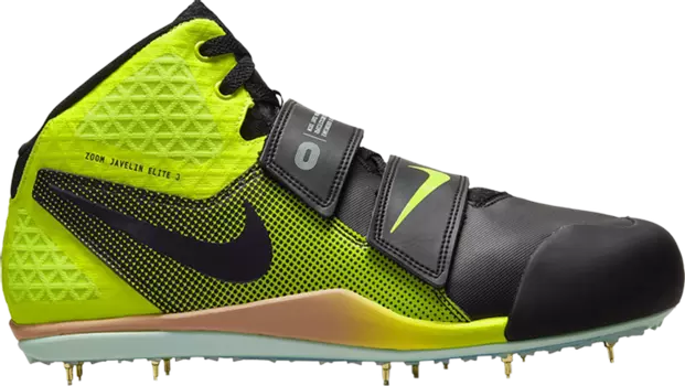 Бутсы Nike Zoom Javelin Elite 3 'Black Volt', черный