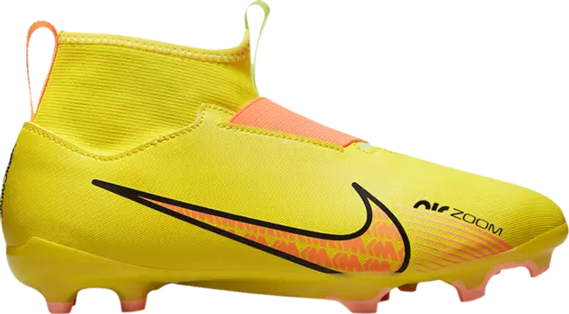 Бутсы Nike Zoom Mercurial Superfly 9 Academy FG MG GS 'Lucent Pack', желтый