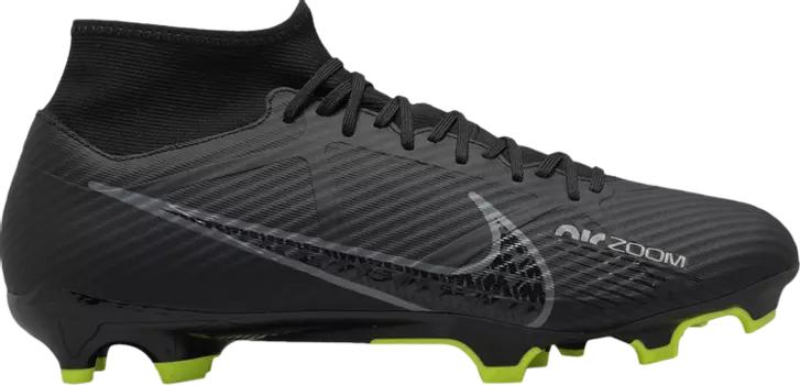 Бутсы Nike Zoom Mercurial Superfly 9 Academy MG 'Shadow Pack', черный
