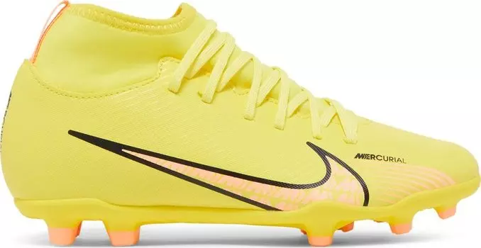 Бутсы Nike Zoom Mercurial Superfly 9 Club FG MG GS 'Lucent Pack', желтый