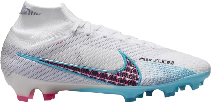 Бутсы Nike Zoom Mercurial Superfly 9 Elite FG 'Blast Pack', белый