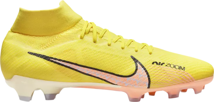 Бутсы Nike Zoom Mercurial Superfly 9 Pro FG 'Lucent Pack', желтый