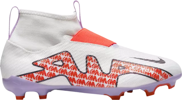 Бутсы Nike Zoom Mercurial Superfly 9 Pro FG GS 'Disruption Pack', белый