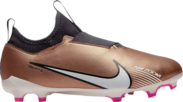 Бутсы Nike Zoom Mercurial Vapor 15 Academy MG GS 'Generation Pack', золотой