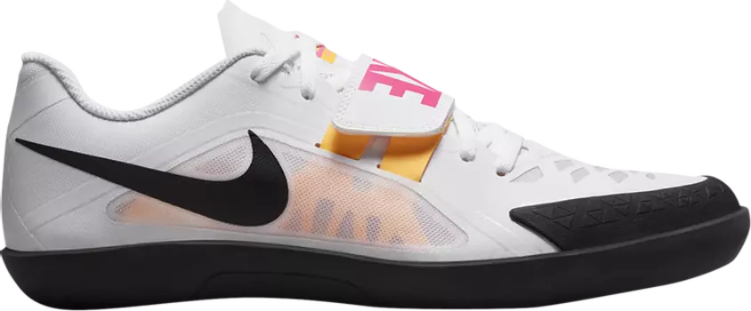 Бутсы Nike Zoom Rival SD 2 'White Hyper Pink Orange', белый