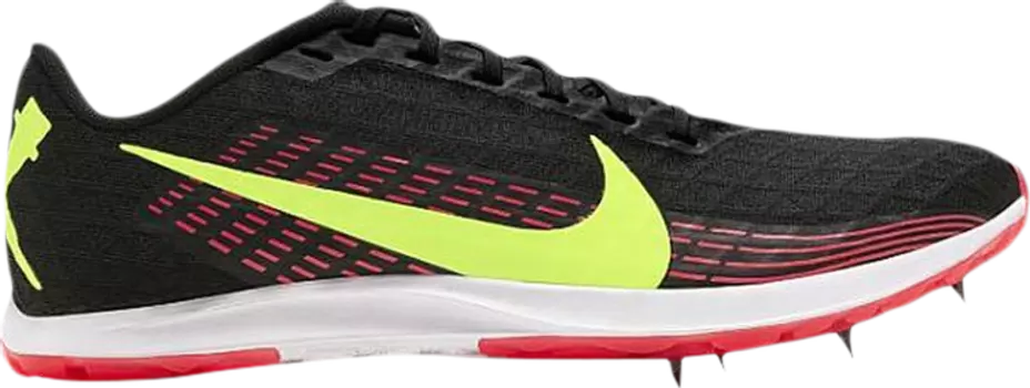Бутсы Nike Zoom Rival XC 'Black Crimson Volt', черный