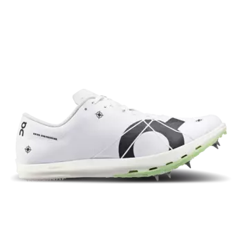 Бутсы On Cloudspike 1500m, белый/черный/зеленый