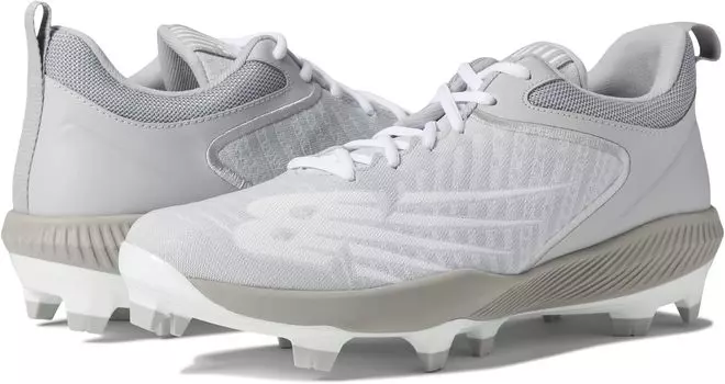 Бутсы PL4040v6 New Balance, цвет Grey/White