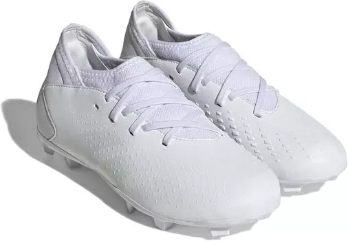 Бутсы Predator Accuracy.3 Firm Ground Soccer Cleats adidas, цвет White/White/Black