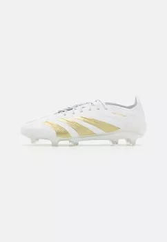 Бутсы PREDATOR ELITE FIRM GROUND adidas, белый