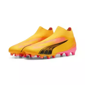 Бутсы PUMA "бутсы ULTRA MATCH FG/AG без шнурков мужские", розовый