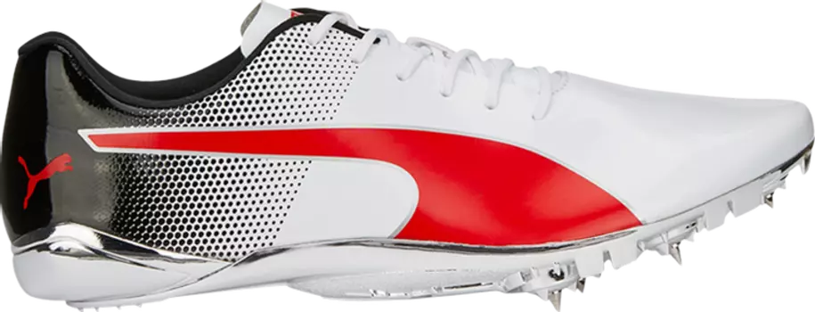 Бутсы Puma evoSpeed Electric 13 White Red, белый