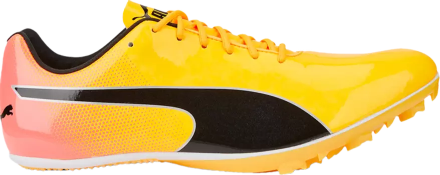 Бутсы Puma evoSpeed Sprint 14 Sun Stream Sunset Glow, желтый
