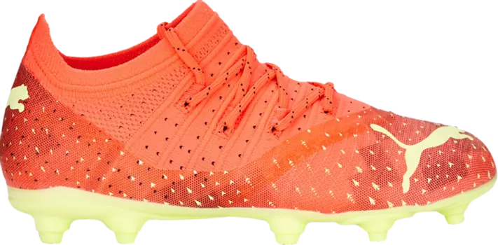 Бутсы Puma Future 2.4 FG AG Jr Fearless Pack, красный