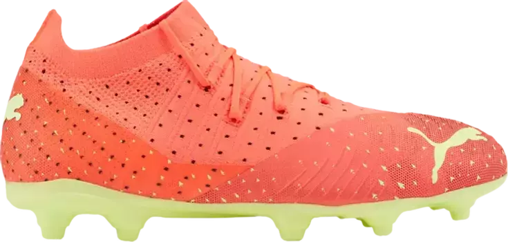 Бутсы Puma Future 3.4 FG AG Jr Fearless Pack, оранжевый