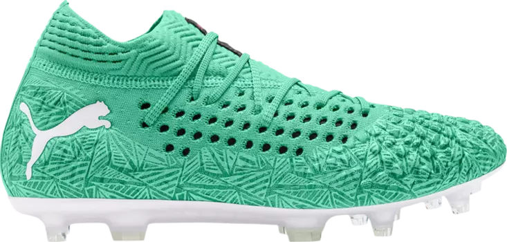 Бутсы Puma Future 4.1 Limited Edition FG AG Winterized Pack, зеленый