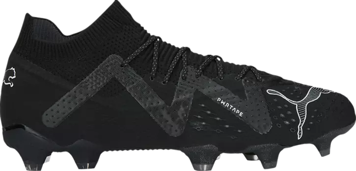 Бутсы Puma Future Ultimate FG AG Supercharge Pack - Black, черный
